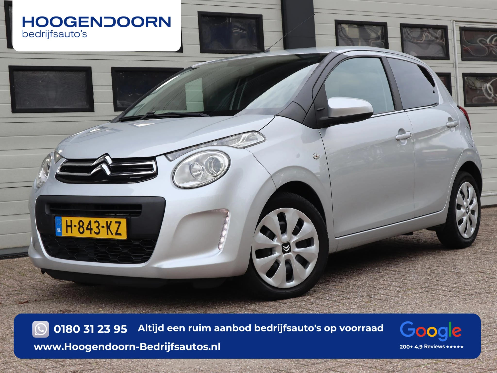 Citroën C1 2020 - 1.0 VTi Feel - Cruise - Airco - BTW Auto afbeelding 1