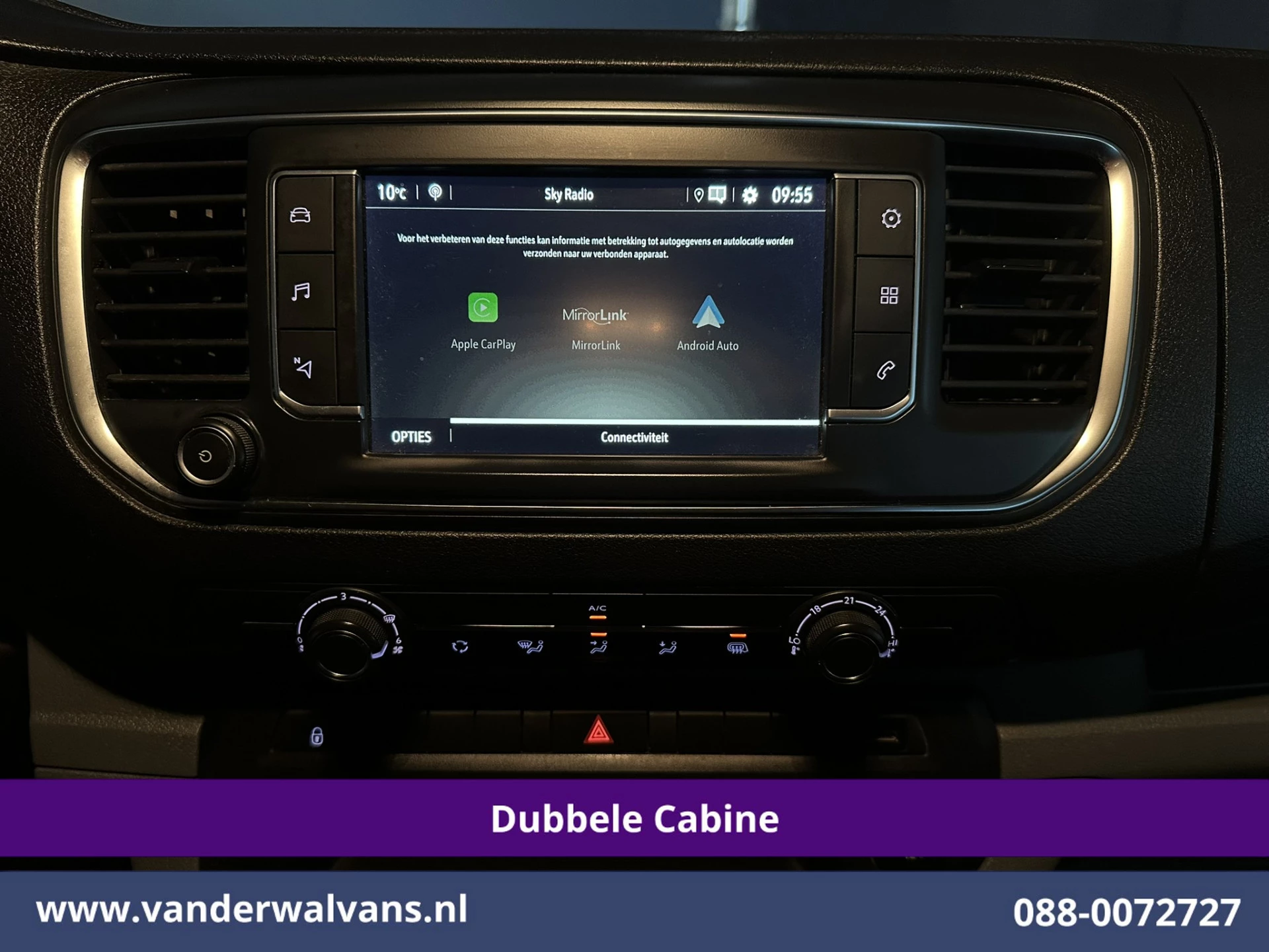Opel Vivaro 2020 - 2.0 CDTI 123pk L3H1 Dubbele cabine Euro6 Airco | 5-Zits | Camera | Navigatie | Apple Carplay immagine 5