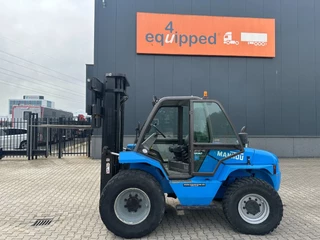 Manitou M 50-4T 2012 - M 50-4T 4x4 rough terrain forklift / only 2.092hrs / triplex-mast / side-shift obrazek 5
