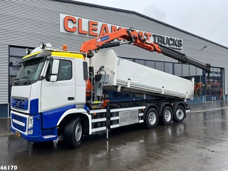 Volvo FH 2012 - 420 8x4 HMF 22 Tonmeter laadkraan bild 1