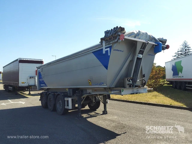 Granduca Semitrailer Tipper Alu-square sided body 2021 afbeelding 1