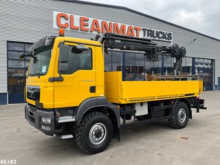 MAN TGM 2010 - 13.290 4x4 Hiab 9 Tonmeter laadkraan Just 222.472 km! obrazek 4