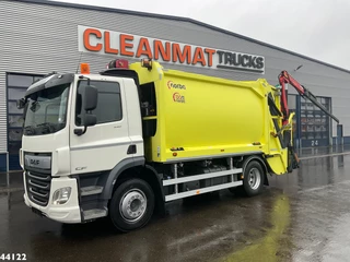 DAF FA CF 340 Euro 6 Norba 17 m³ + Palfinger 3.8 Tonmeter laadkraan + Winch 2020 - N/A afbeelding 1