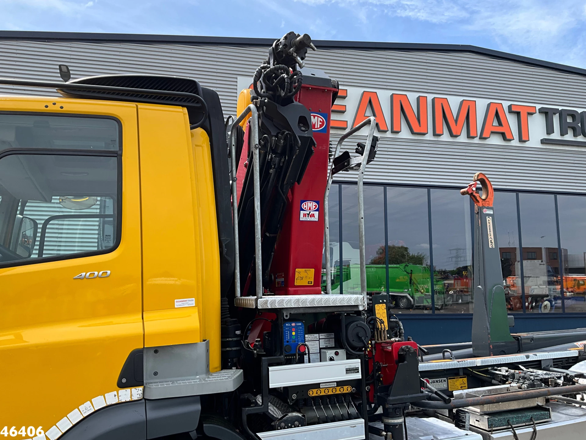 DAF 400 2016 - FAQ CF 8x2 Euro 6 HMF 26 Tonmeter laadkraan Just 190.212 km! obrázek 6