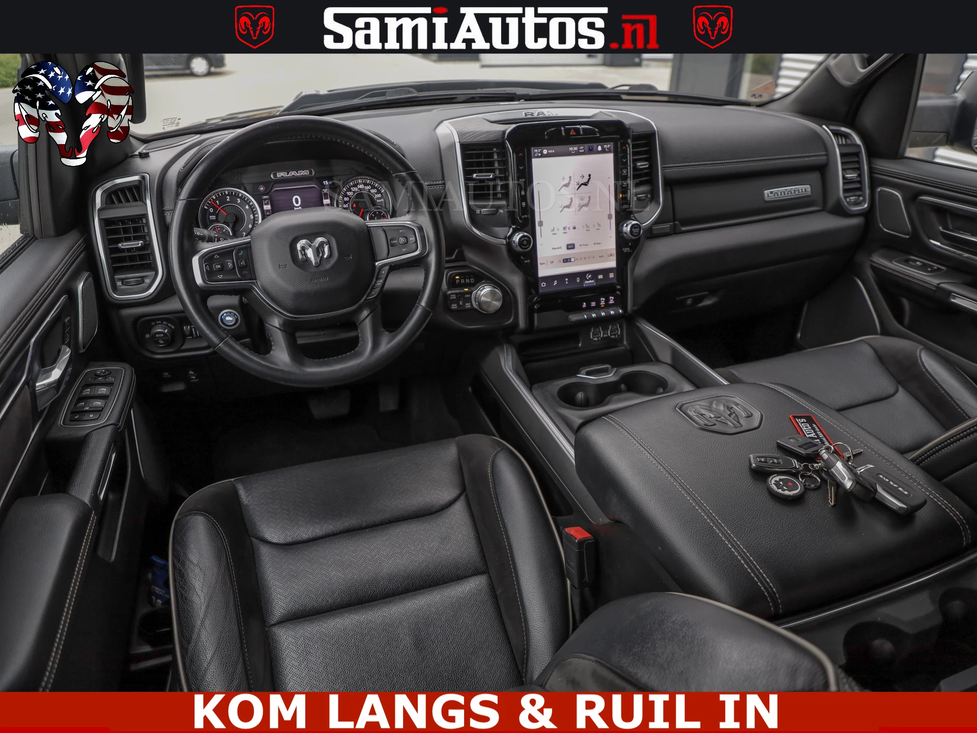 Dodge Ram Pick-Up 2023 - DE DONDER | 5.7 V8 HEMI | BRONZE BREDE WIELEN | WIDE BODY | OPEN UITLAAT KLEP | ZEER DIK | image 4