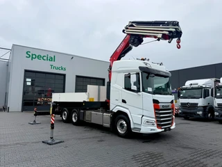 DAF XF 2023 - 530 FAN / 6x2 / Euro 6 E / Fassi F545RA.2.26 XE-DYNAMIC / Lier / Voorbereiding voor Flyjib / 98 kraanuren / 14.788 km Bild 2 Miniaturansicht