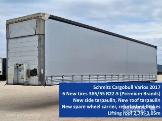 Schmitz Cargobull Semitrailer Curtainsider Mega 2017 zu verkaufen