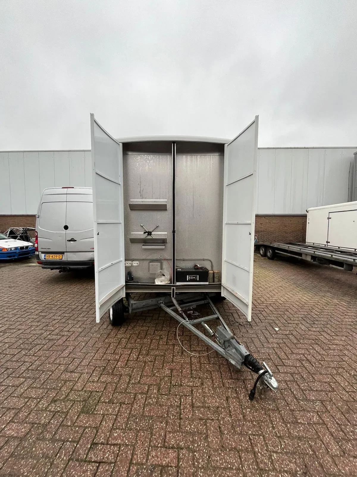 SCHULER 2005 - Schamel aanhangwagen 3.5 Ton met TENT afbeelding 10