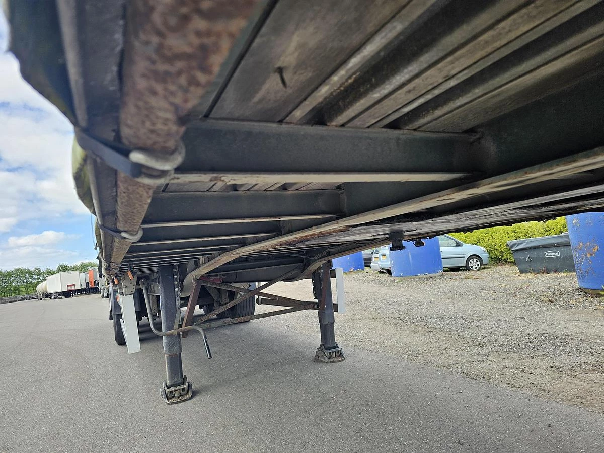 Fruehauf 3 AXLE CURTAINSIDER - BPW AXLES 2002 afbeelding 8