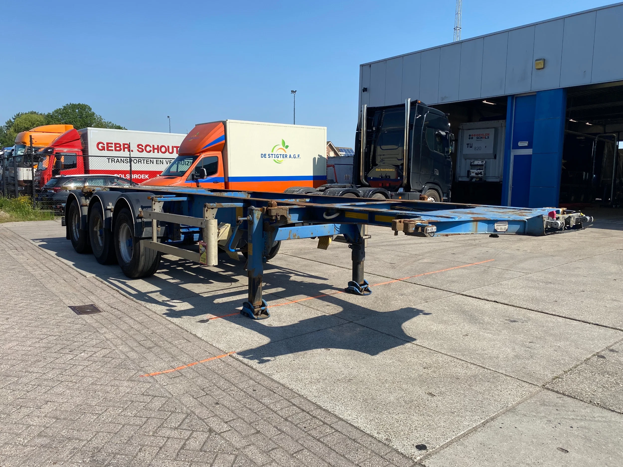 LAG 2007 - / ADR / Tank Chassis / BPW + Drum afbeelding 6