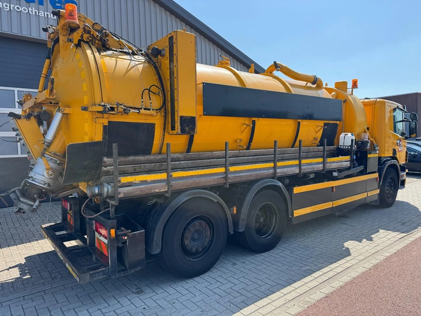 Scania P 2009 - P114-340 6x2 Saug- / Druck, Vacuum, 15.000 Ltr + Cycloon Tank imagen 3