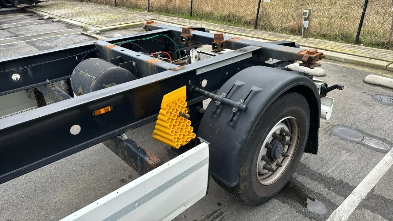 Krone 2015 - 2 As Krone Vrachtwagen Aanhangwagen T.b.v. Laadbakken, 27-WN-PF Bild 9