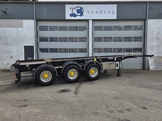 Van Hool 3-ASSIGE OPLEGGER 2017 - A3C002  20/30 FT ADR trailer. image 3