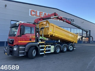 MAN TGS 2015 - 35.360 8x4 Euro 6 HMF 22 Tonmeter Z-kraan te koop