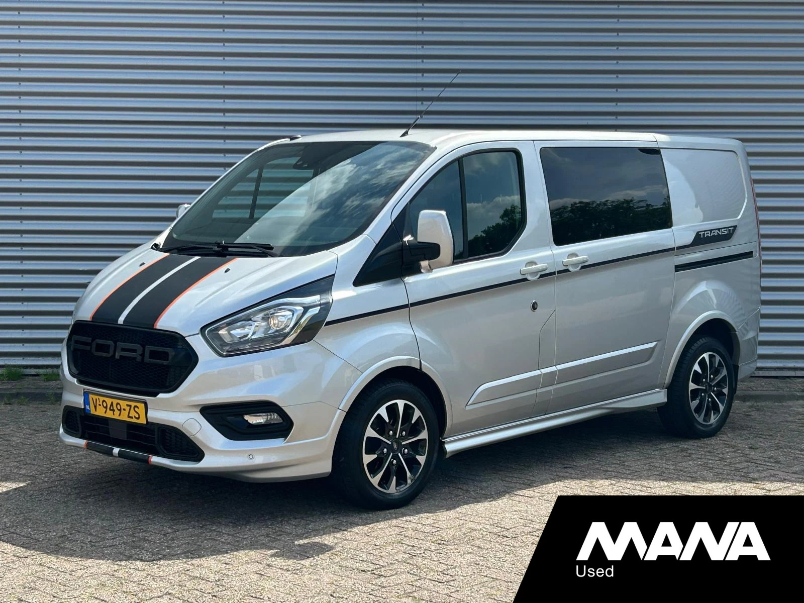 Ford Transit Custom 2019 - 310 2.0 TDCI L1H1 Sport DC Automaat LM velgen Camera Cruise Airco Dubbele schuifdeur afbeelding 1