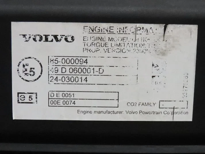 Volvo - 23639097 Motor D11K430 E6 Volvo imagem 3