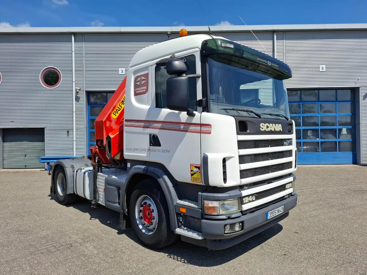 Scania G 2004 - 124G-420 / RETARDER / PALFINGER PK32080 / DOUBLE TANK / AIRCO / GOOD CONDITION / MANUAL / EURO-3 / 2004 immagine 4