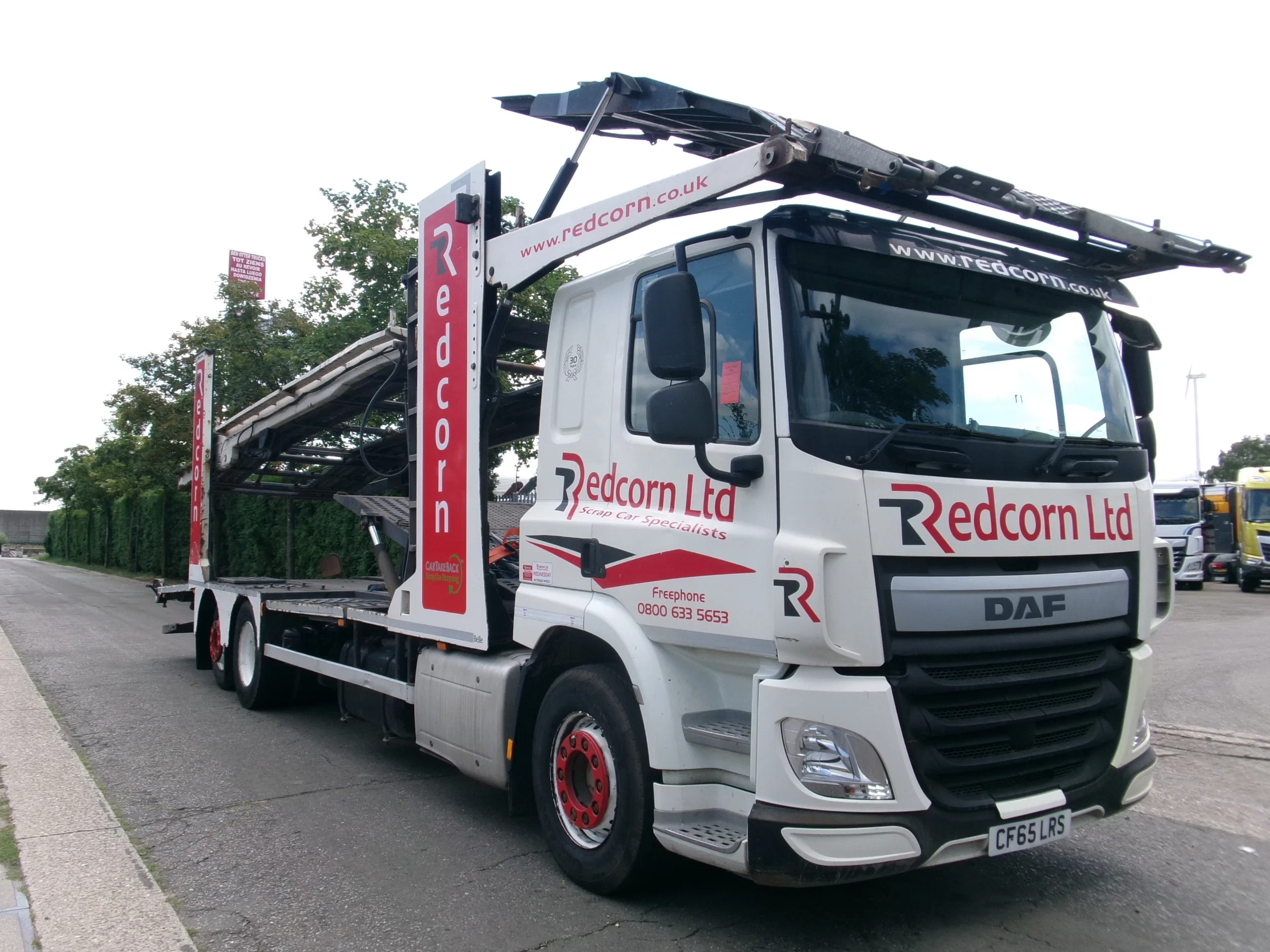 DAF CF 330 2016 - 6X2 LIFTAS + LEPEL afbeelding 3
