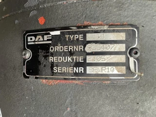 DAF N/A 2018 - 2032139 - 2208959 1344 RATIO 2.05 obrazek 2