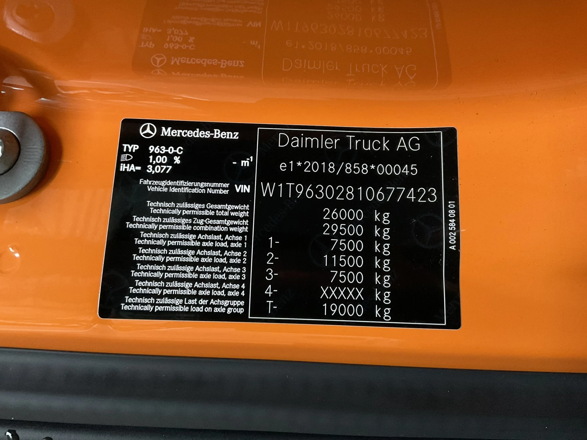 Mercedes-Benz Actros 2024 - 2533 Geesink 23m³ GEC Welvaarts weegsysteem obrázek 21