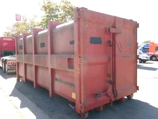 KTK 2013 - 3x Gesloten container haakbakken 35 m3 afbeelding 3 miniatuur