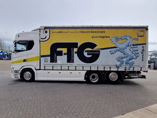 Scania S 2017 - S500 NGS Highline 6x2*4 - Retarder - Tautliner - Loadlift - Full air + Krone trailer immagine 36