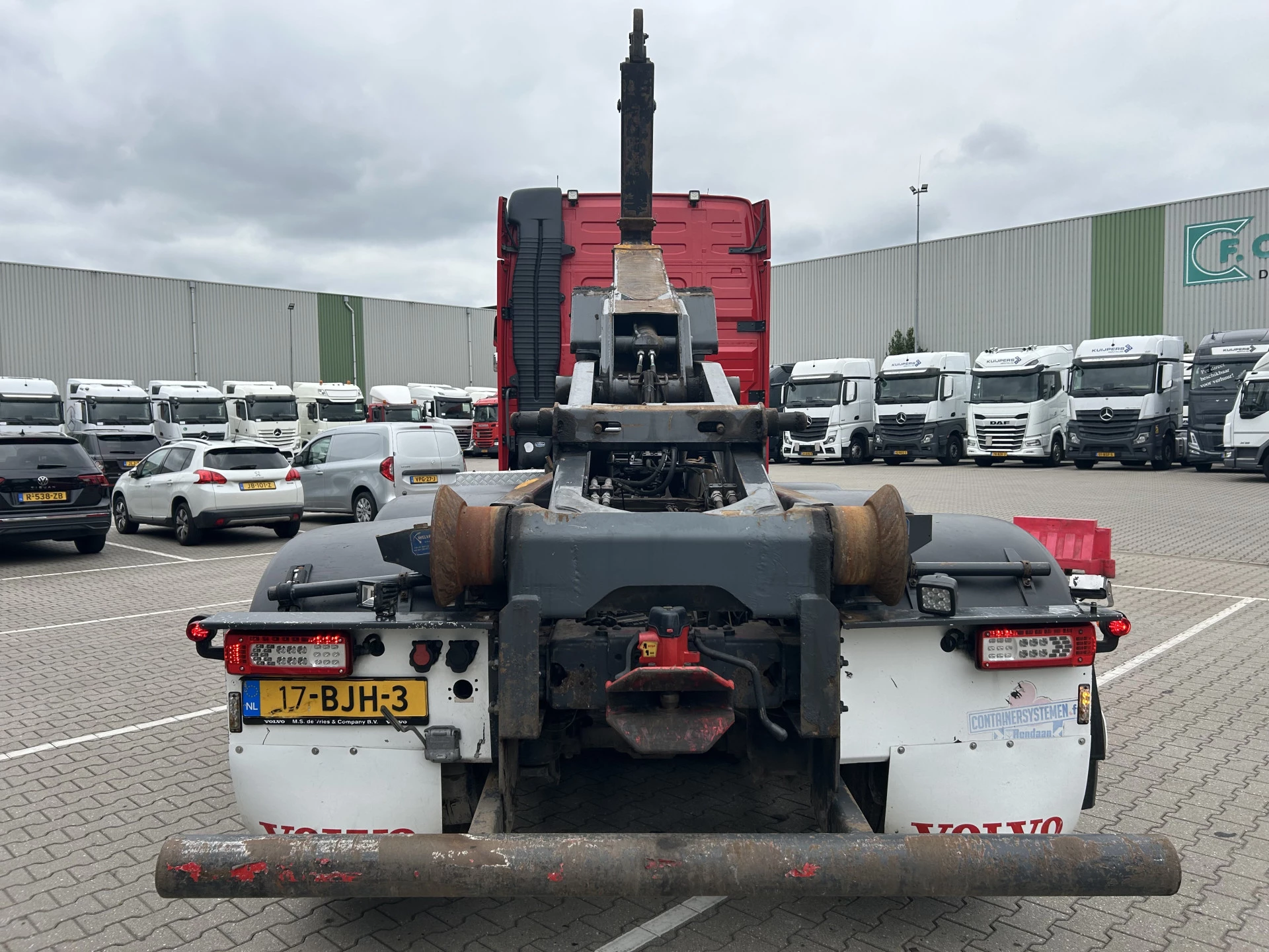 Volvo FH 2017 - 500 Globetrotter 8x2 Tridem / VDL Hook 25 Ton afbeelding 20