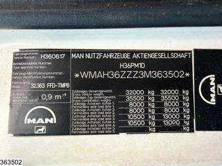 MAN TGA 2003 - 32 360 8x4, 8 m³, Manual transmission, Steel suspension image 7