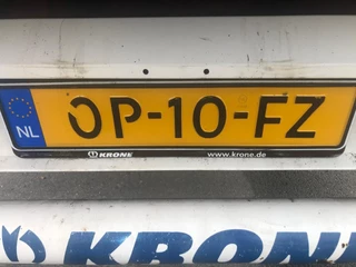 Krone N/A 2016 - SD 3 As Oplegger Schuifzeil, OP-10-FZ изображение 14