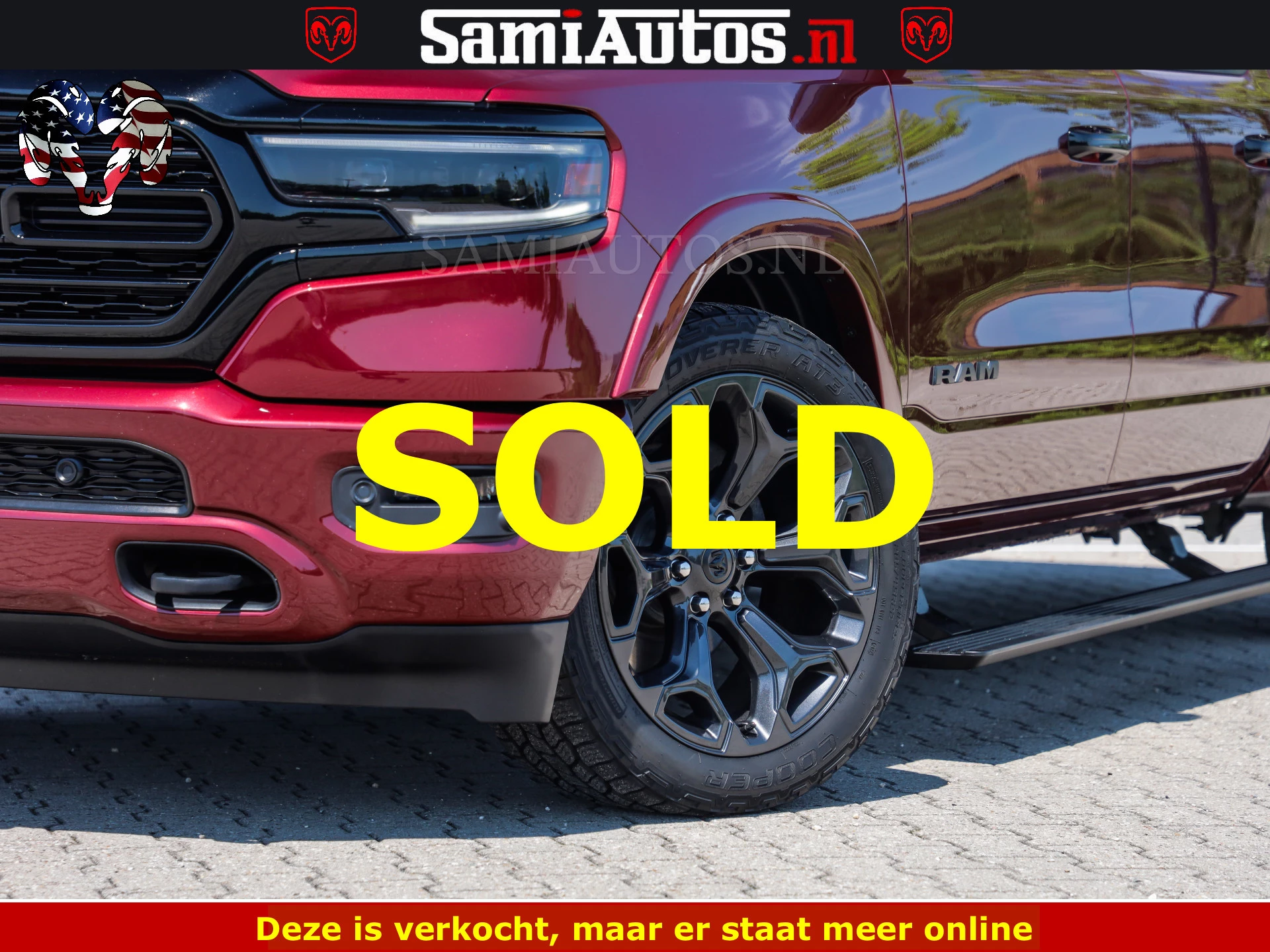 Dodge Ram Pick-Up 2024 - DELMONICO | LIMITED NIGHT 5.7 V8 | BOM VOL | HUD | LUCHTVERING | MEEST LUXE DUBBELE CABINE | 5 PERSOONS | obrázek 53