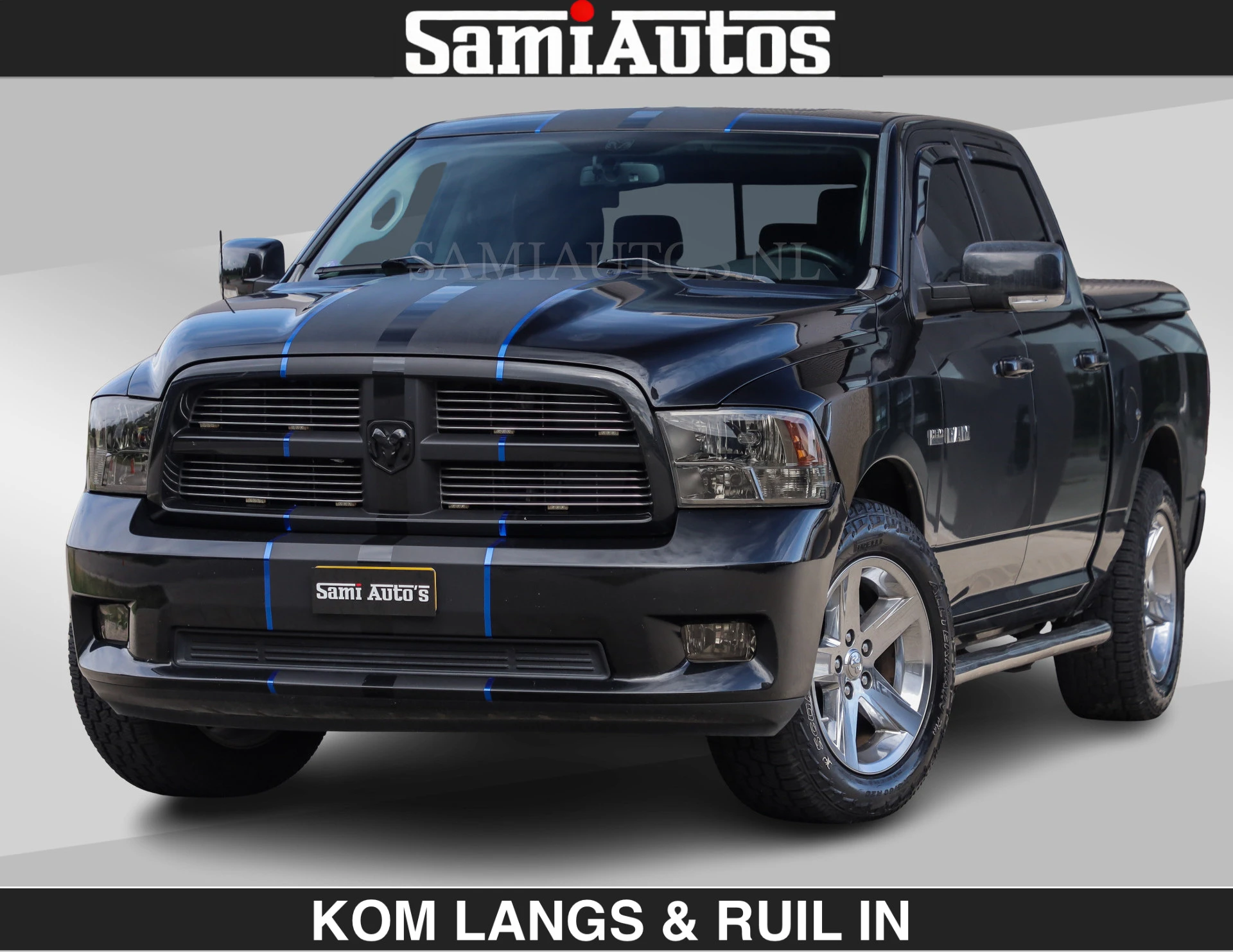 Dodge Ram Pick-Up 2011 - SPORT | BLACK | 5.7 V8 HEMI | DC | ZEER DIK | 4X4 | afbeelding 1