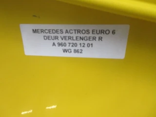 Mercedes-Benz Actros - A 960 720 12 01 DEURVERLENGER RECHTS EURO 6 afbeelding 2 miniatuur