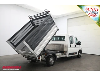 Peugeot Boxer 2019 - 2.0 HDI Kipper DoKa 7-Pers. Airco AHK 142.333 km! afbeelding 3 miniatuur