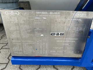 Van Hool N/A 2003 - 20FT SWAPBODY 30.900L 1-COMP / UN PORTABLE T11 / 5Y inspection: 04-2027 изображение 11