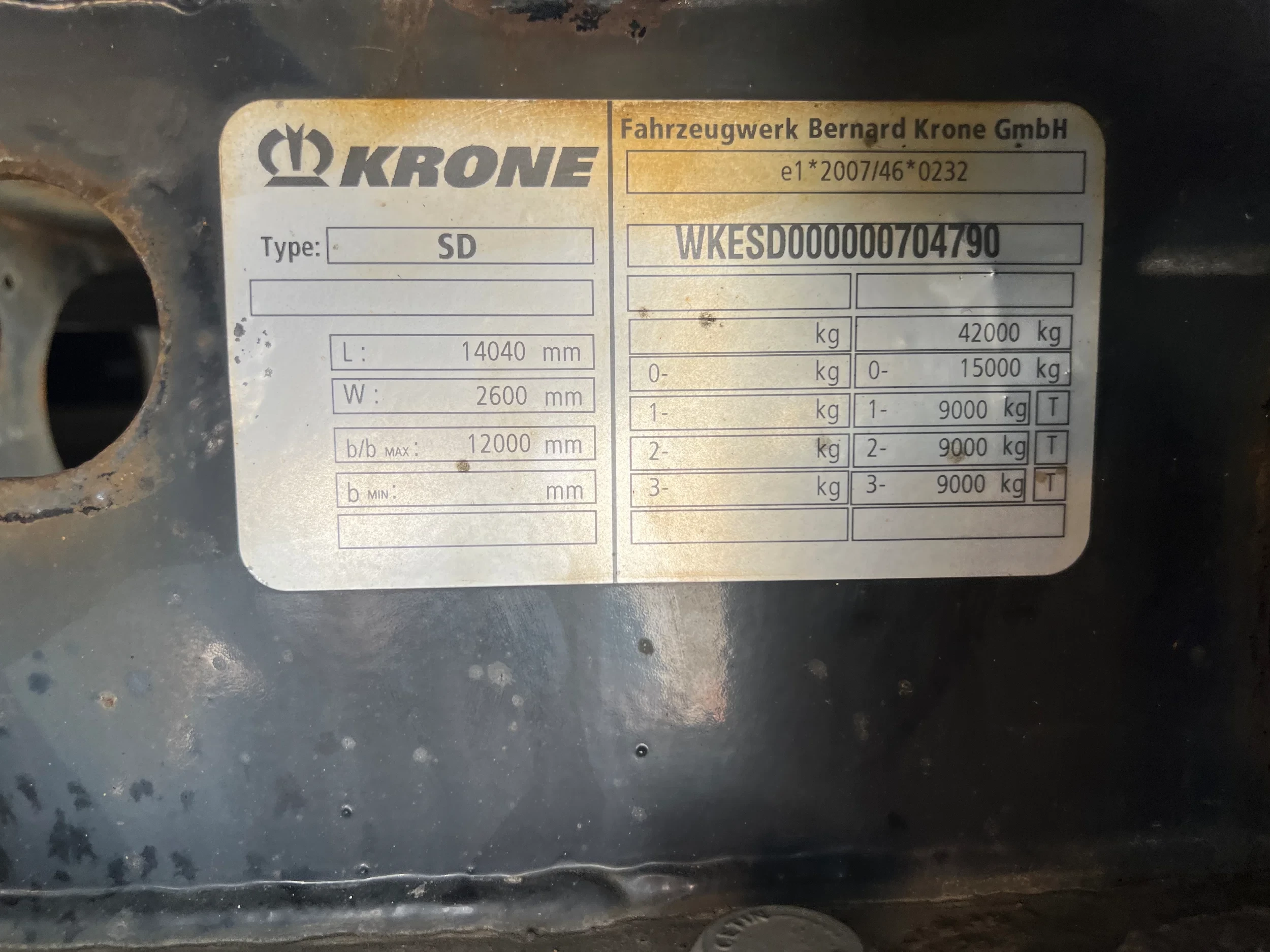 Krone 2016 - SD / Flower Trailer / Thermo King SLXe 300 / BPW + Drum immagine 11