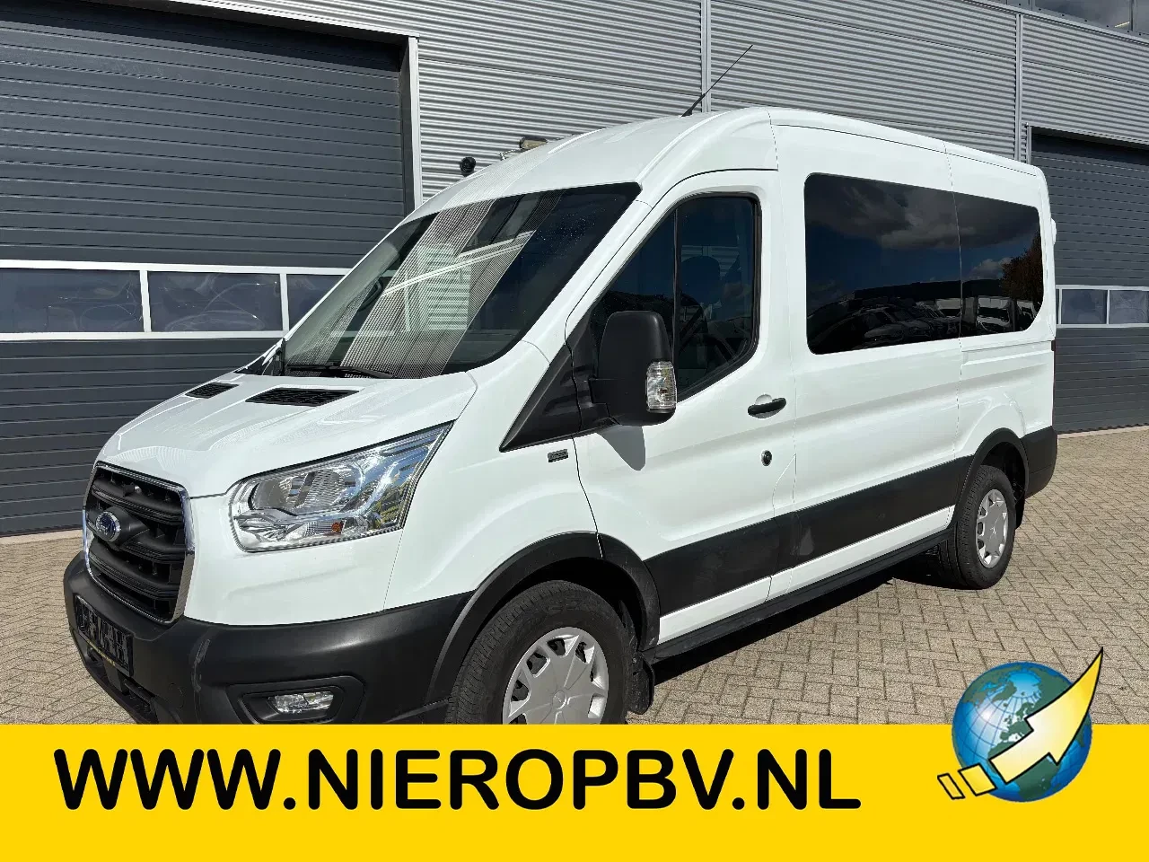 Ford Transit 2022 - 2.0TDCI L2H2 9 Personen Airco Cruisecontrol 4x OP VOORRAAD afbeelding 1