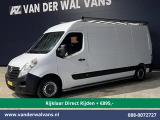 Opel Movano 2018 - 2.3 CDTI L3H2 Euro6 *Rijklaar Direct Rijden* Airco | Imperiaal | 2500kg Trekhaak | Cruisecontrol | Parkeersensoren obrazek 8