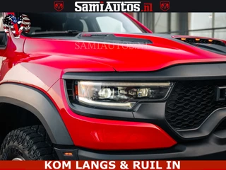 Dodge Ram Pick-Up 2023 - TRX HELLCAT | 6.2 V8 702PK | FLAME RED | BOM VOL | CARBON | RAMBAR | HUD | LPG | BEAD-LOCK WHEELS | obrazek 61