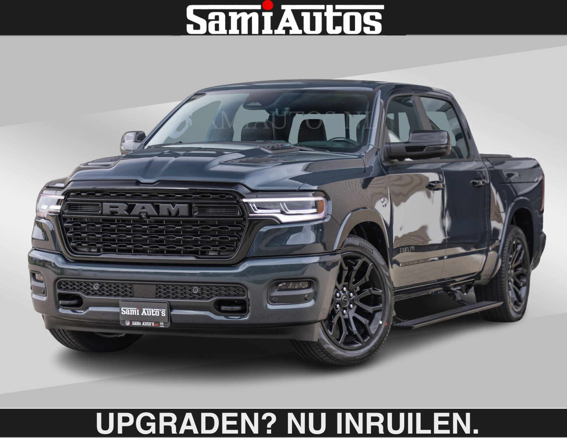 Dodge Ram Pick-Up 2026 - LIMITED 5.7 V8 HEMI | € 79.950 excl excl | MAXIMAAL UITGERUST | NIEUWE KLEUR Forged Blue Metallic met Ebony Red interior seats | afbeelding 1