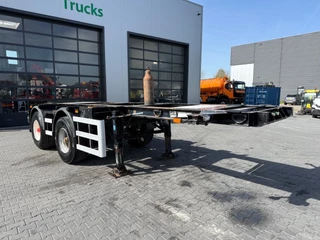 Pacton Oplegger 1996 - 20F Container / Ballast / / Trailer / Aufleger imagen 2