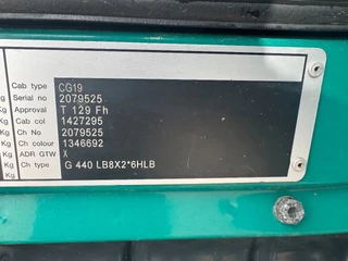 Scania G 2012 - G440 8X2 EURO 6 HMF 8520 + REMOTE CONTROL TWISTLOCKS image 18
