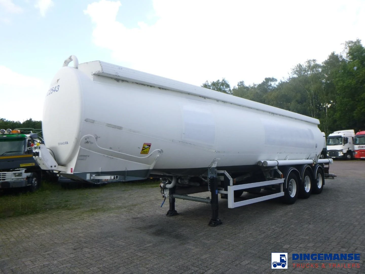 General Trailers Fuel tank alu 40 m3 / 7 comp 2003 afbeelding 1