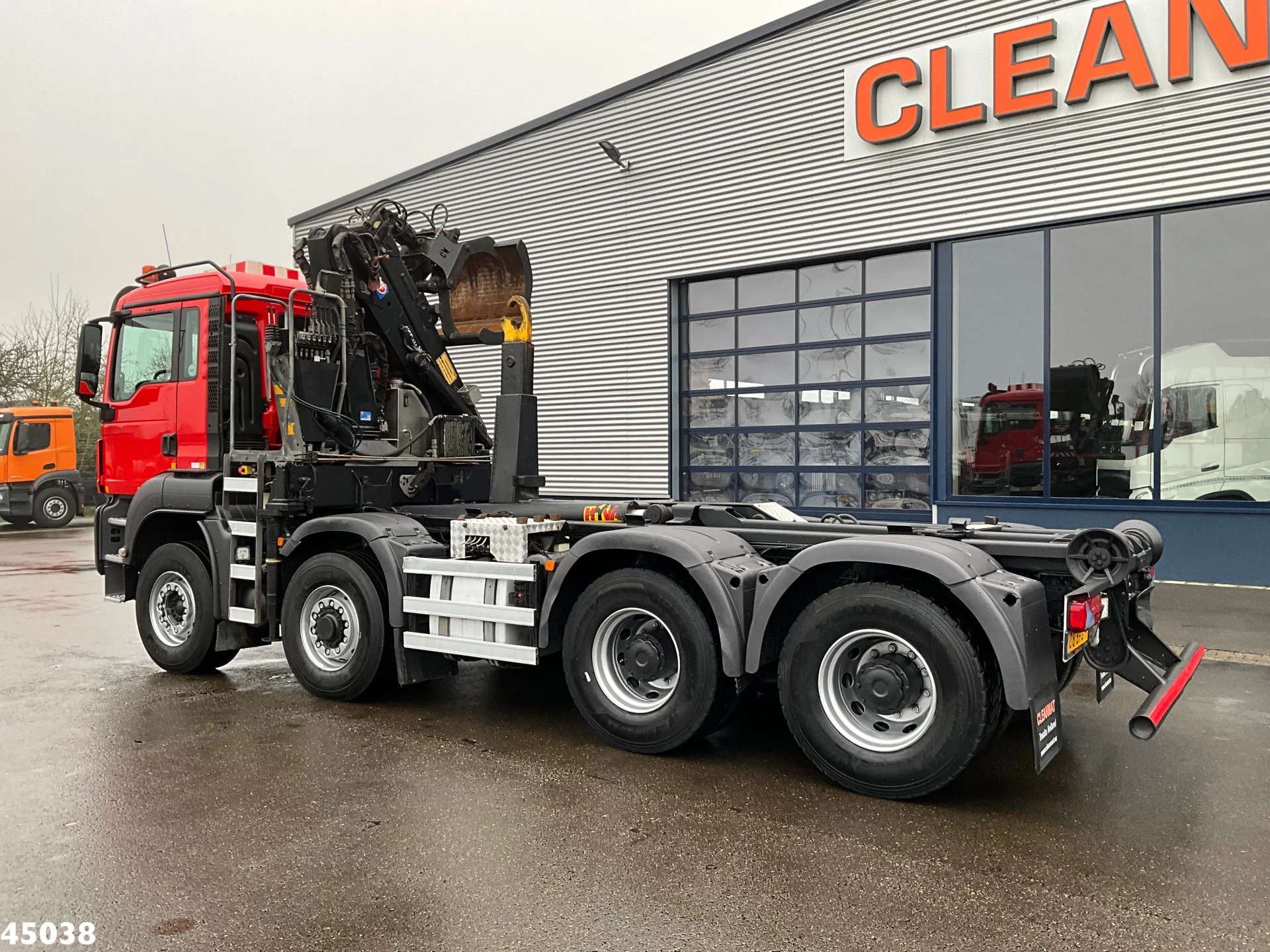 MAN TGS 2014 - 35.400 8x6 Euro 6 HMF 16 Tonmeter Z-kraan obrázek 5