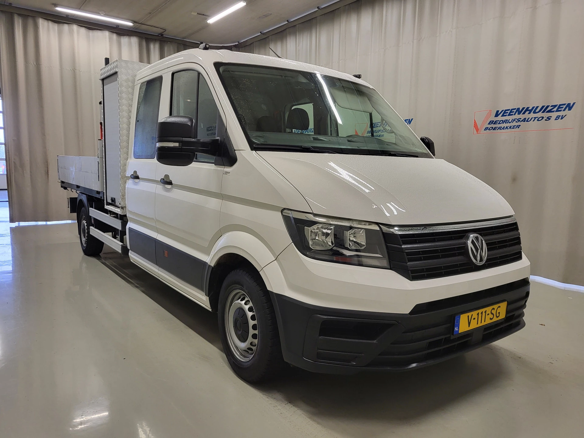 Volkswagen Crafter 2018 - 2.0TDI Dubbele Cabine Kipper 3000kg Trekgewicht Euro 6! image 16