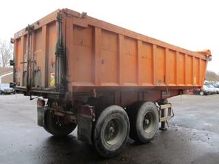 Kaiser N/A 2001 - 2 axle , steel tipper trailer , spring suspension , drum brakes image 3