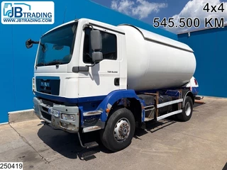MAN TGM 2010 - 18 290 4x4, EURO 5, PTO, 17.506 Liter, GPL LPG te koop