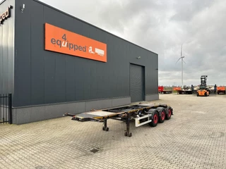 Burg N/A 2012 - 25X 20FT ADR (EX/II, EX/III, FL, AT) Chassis, Empty weight : 3.690kg, SAF INTRADISC, 2x Liftaxle, NL-chassis obrazek 26