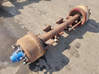 ROR TRAILER AXLE DOUBLE TIRES DRUM BRAKES 1990 - N/A imagem 3