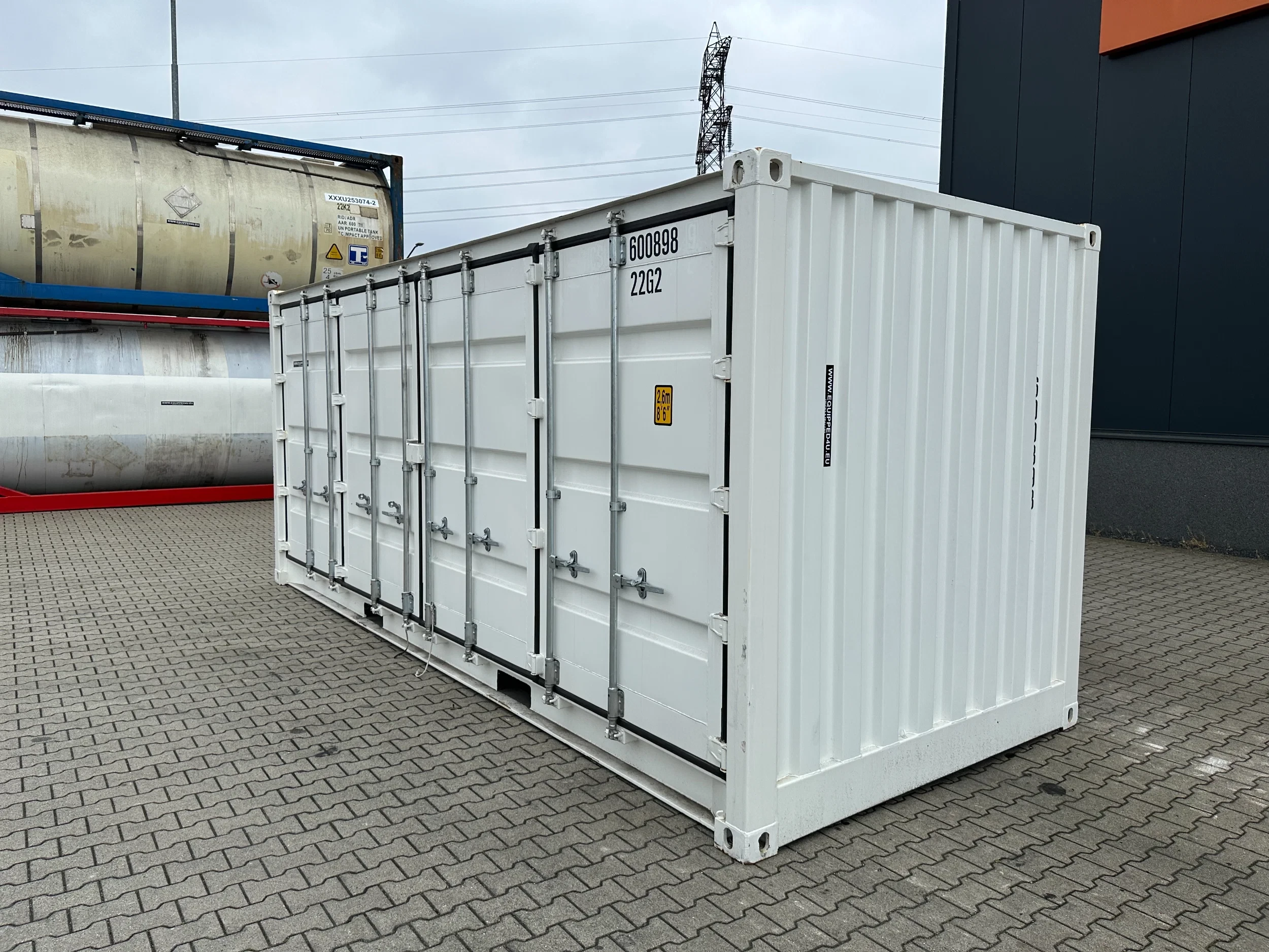 YANGZHOU 2026 - NEW (ONE-WAY) 20FT OPEN-SIDE CONTAINER afbeelding 25