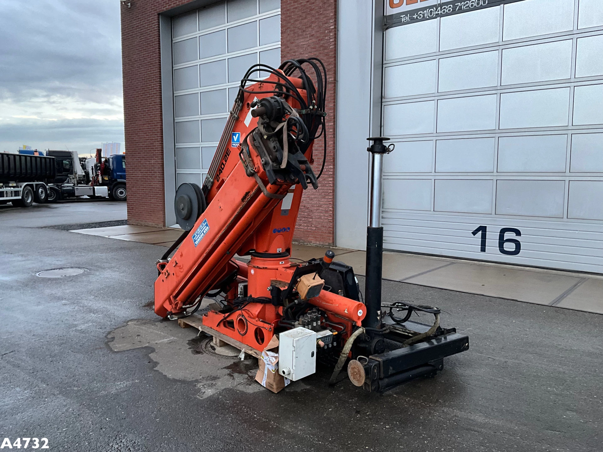 Atlas Terex 24 Tonmeter laadkraan 2008 afbeelding 2